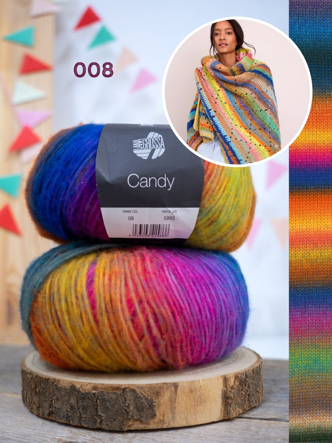 Häkelpaket Candy Tuch
