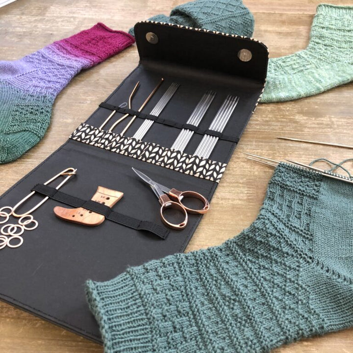 Sockennadelset Deluxe Tanja Steinbach - Edelstahl oder Holz
