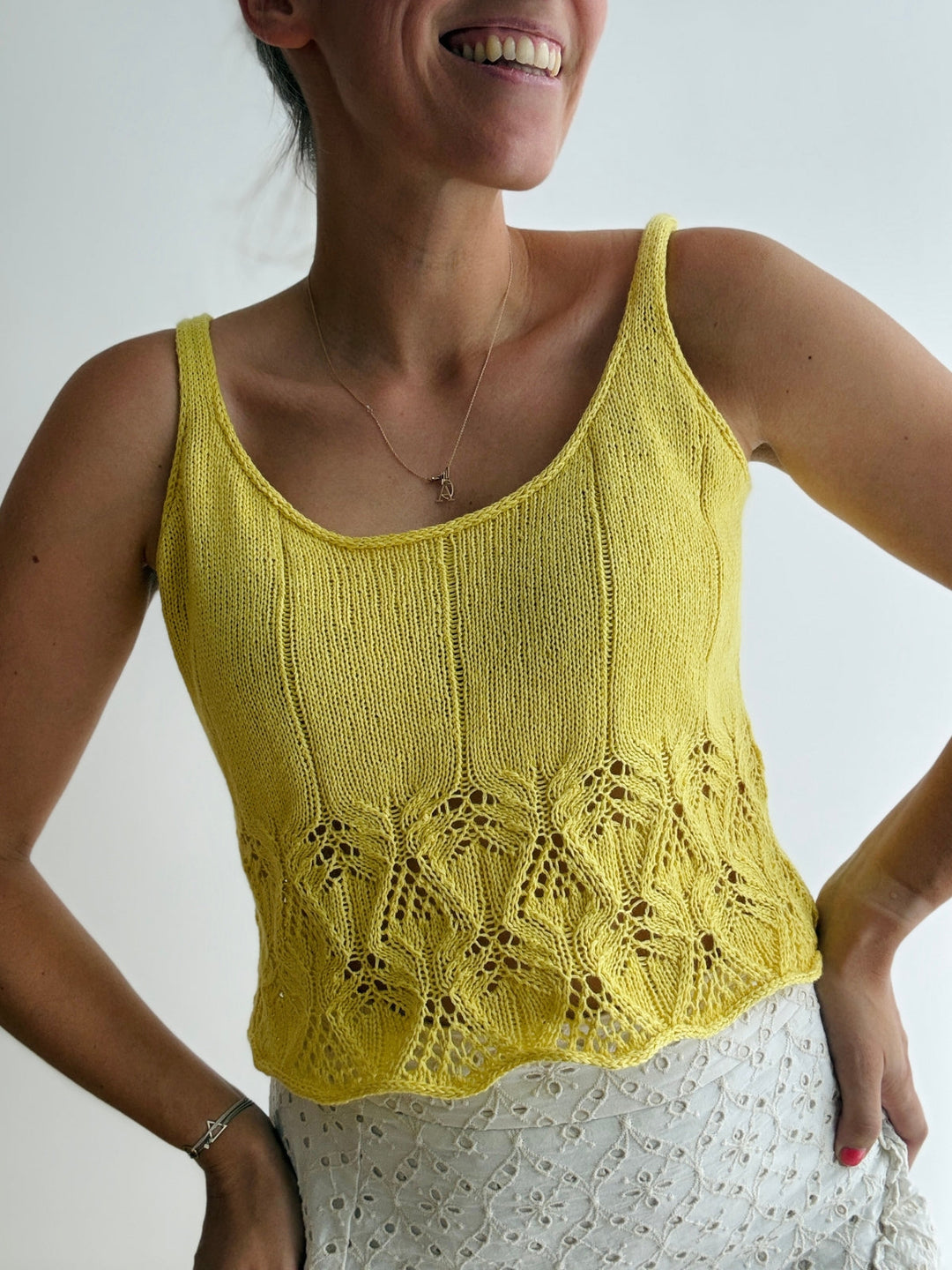 Strickpaket Electrine Top - Kolibri by Johanna