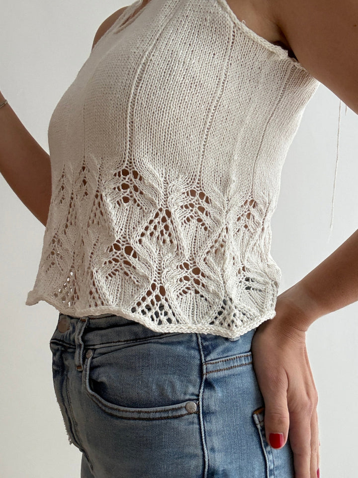 Strickpaket Electrine Top - Kolibri by Johanna