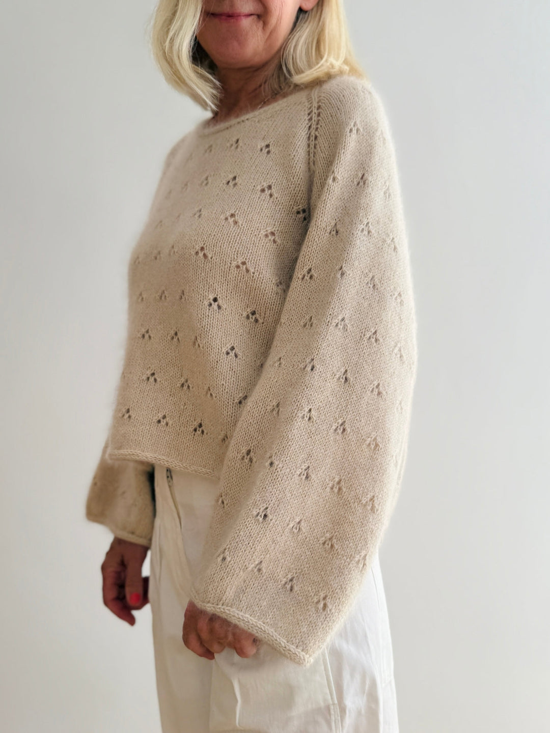 Strickpaket Lillie Sweater - Kolibri by Johanna