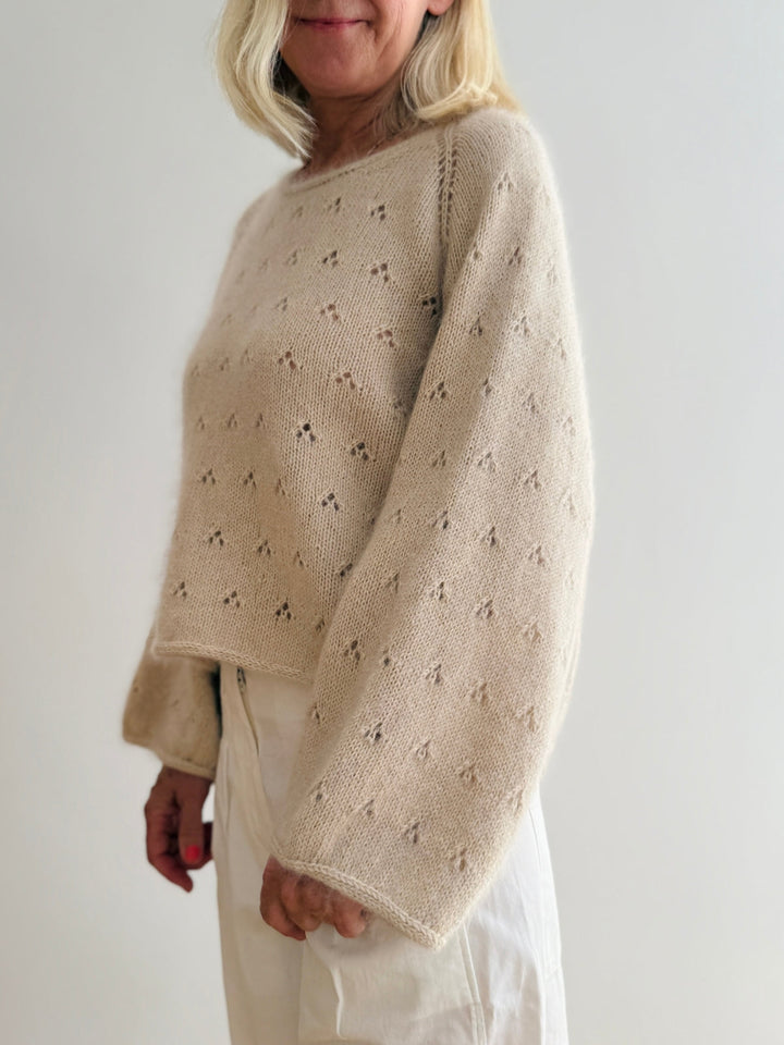 Strickpaket Lillie Sweater - Kolibri by Johanna