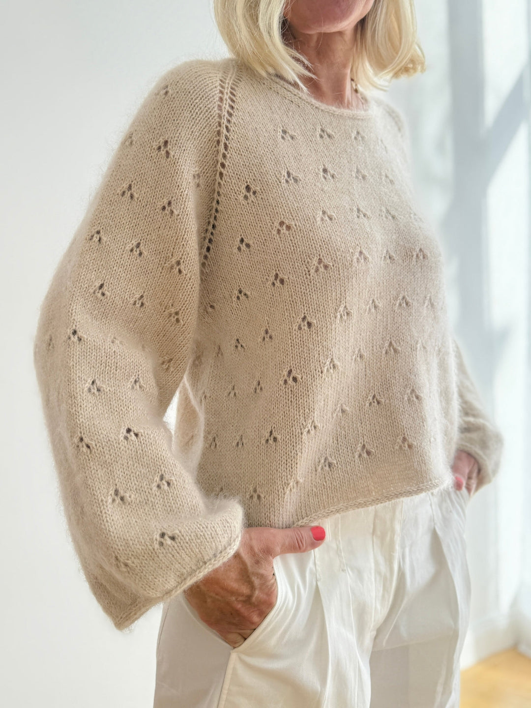 Strickpaket Lillie Sweater - Kolibri by Johanna