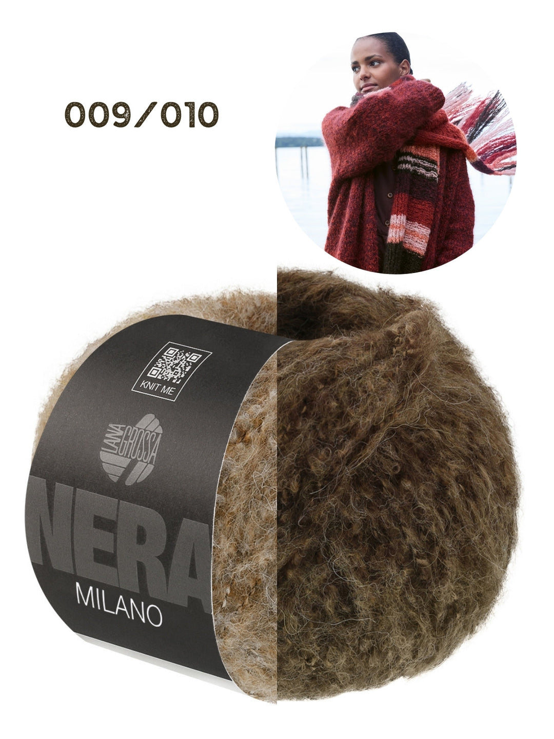 Strickpaket Milano Kurzmantel