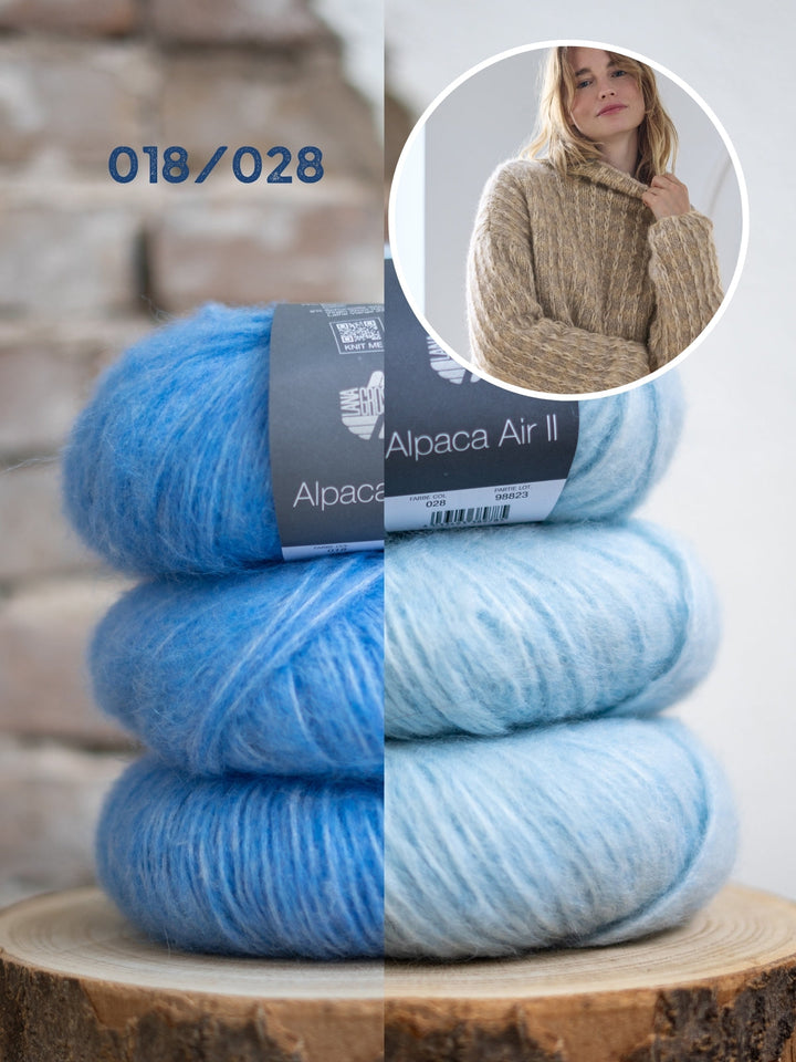 Strickpaket Alpaca Air II Pullover