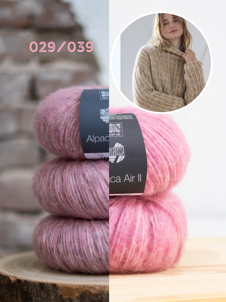 Strickpaket Alpaca Air II Pullover