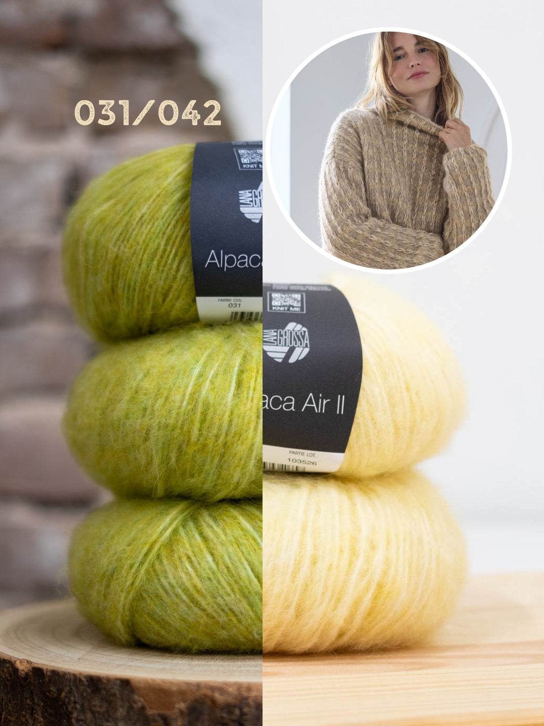 Strickpaket Alpaca Air II Pullover