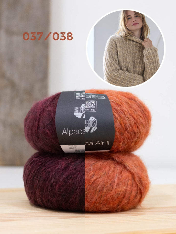Strickpaket Alpaca Air II Pullover
