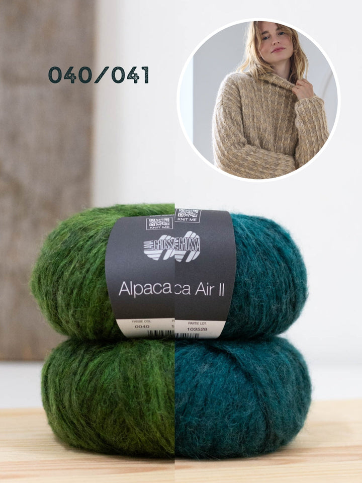 Strickpaket Alpaca Air II Pullover
