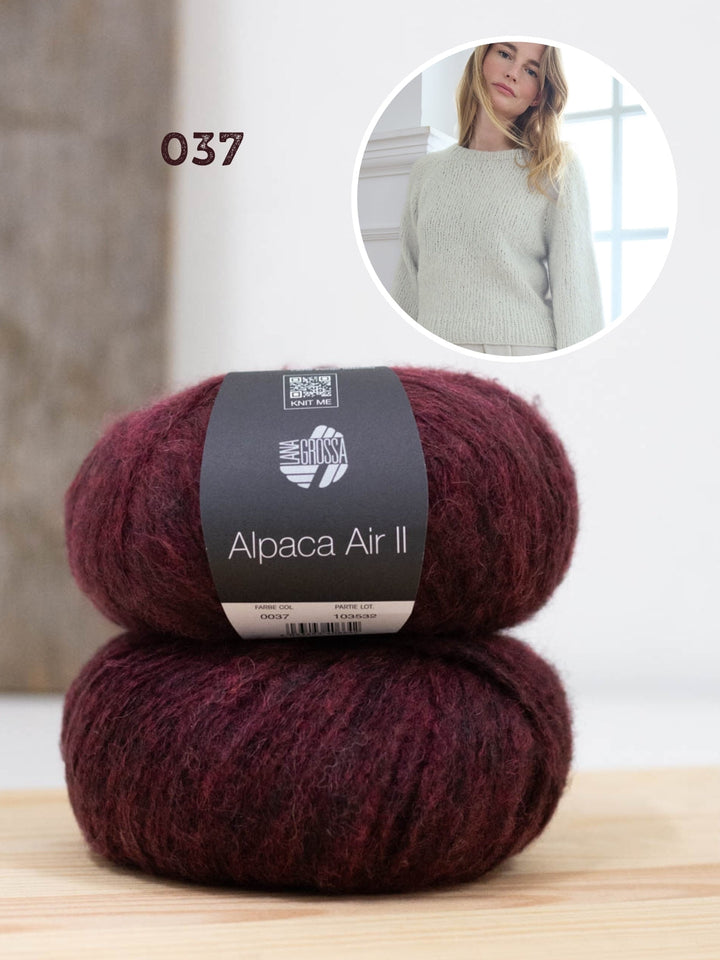 Strickpaket Alpaca Air II Raglanpullover