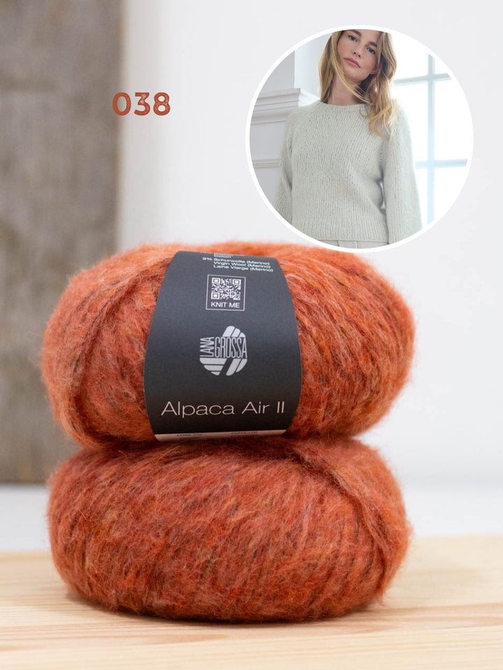 Strickpaket Alpaca Air II Raglanpullover
