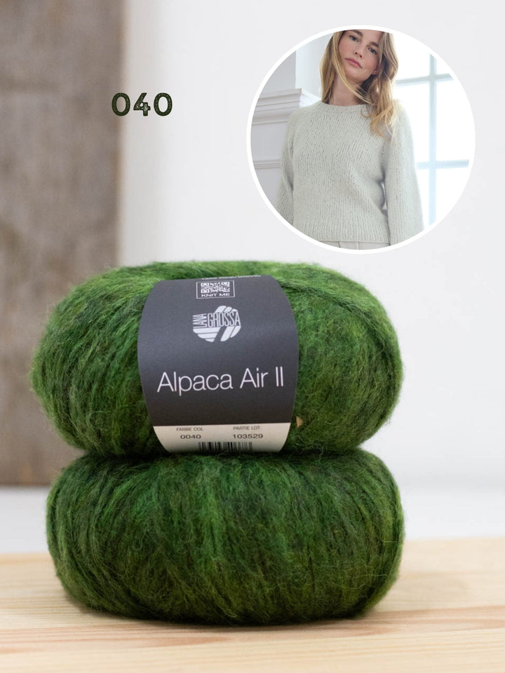 Strickpaket Alpaca Air II Raglanpullover