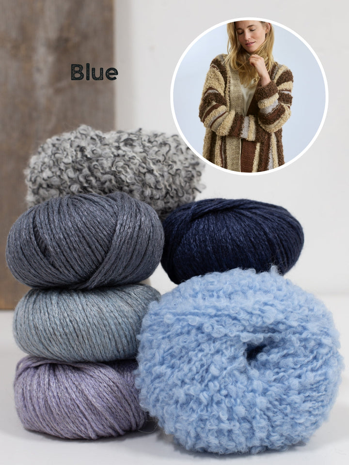 Strickpaket Baco Bamboo Orsetto (Mouliné) Jacke