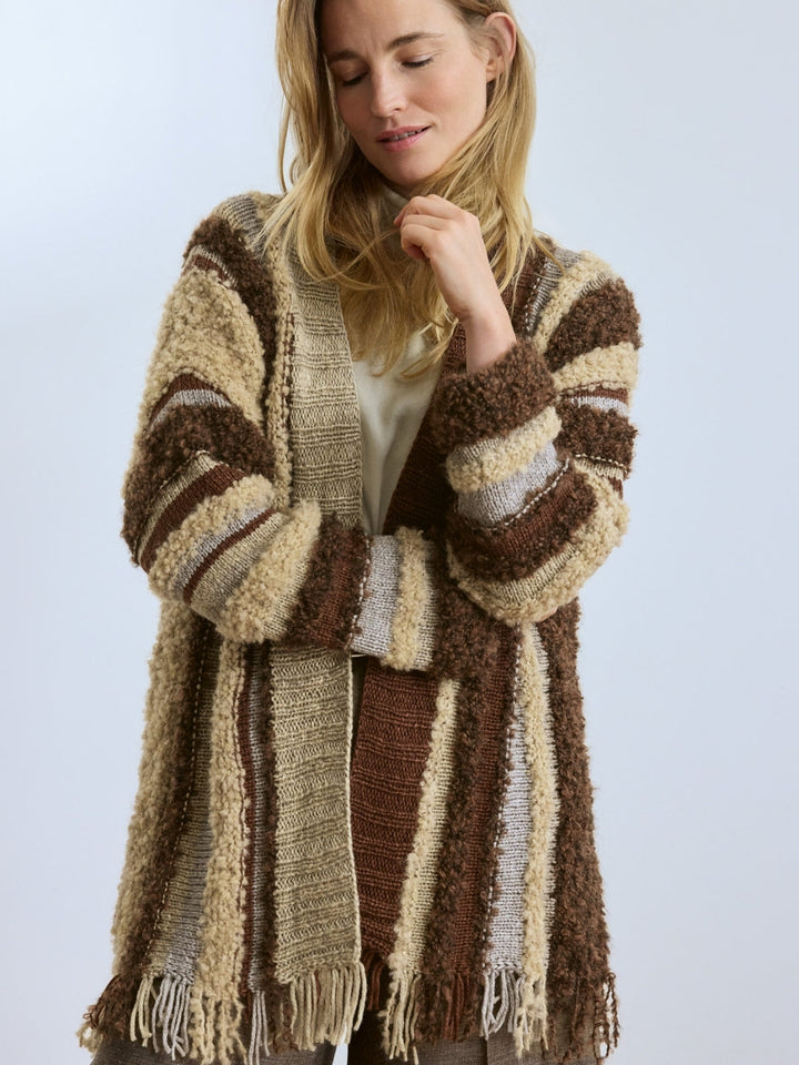 Strickpaket Baco Bamboo Orsetto (Mouliné) Jacke