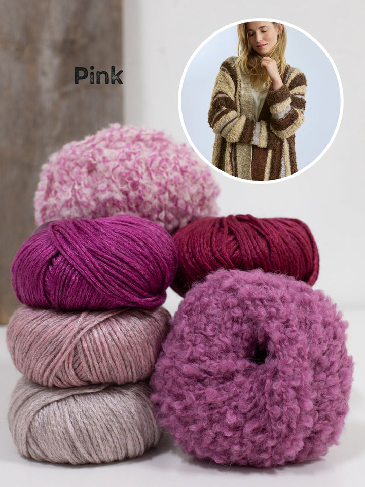 Strickpaket Baco Bamboo Orsetto (Mouliné) Jacke