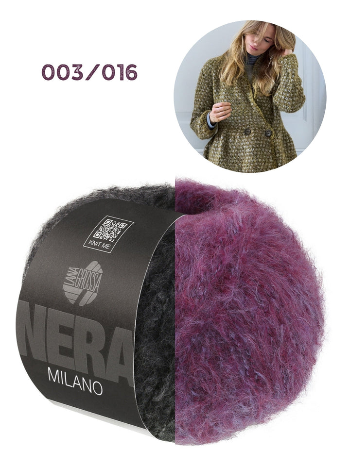 Strickpaket Milano Taillierte Jacke