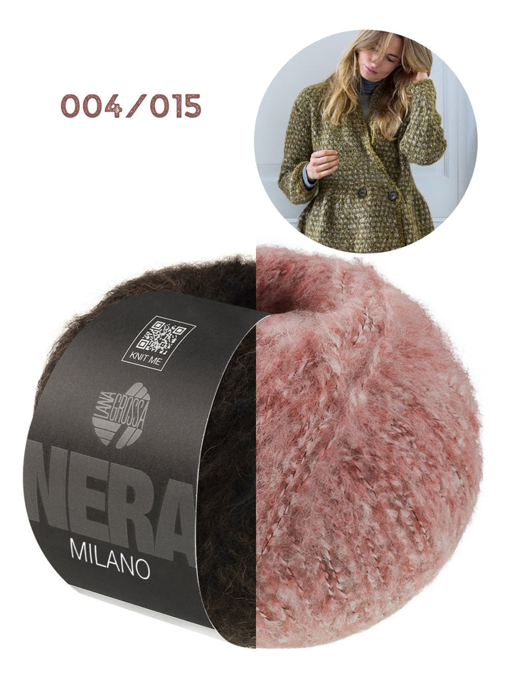 Strickpaket Milano Taillierte Jacke