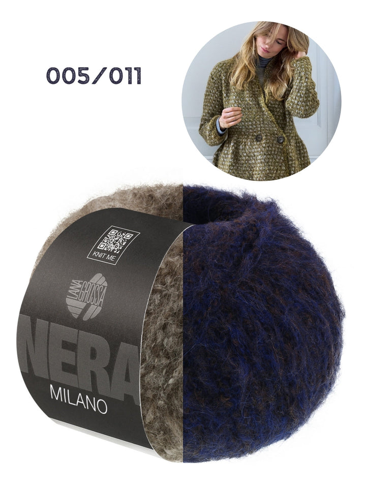 Strickpaket Milano Taillierte Jacke