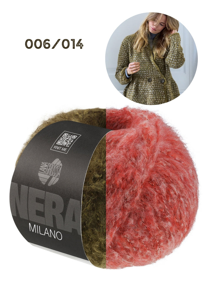 Strickpaket Milano Taillierte Jacke