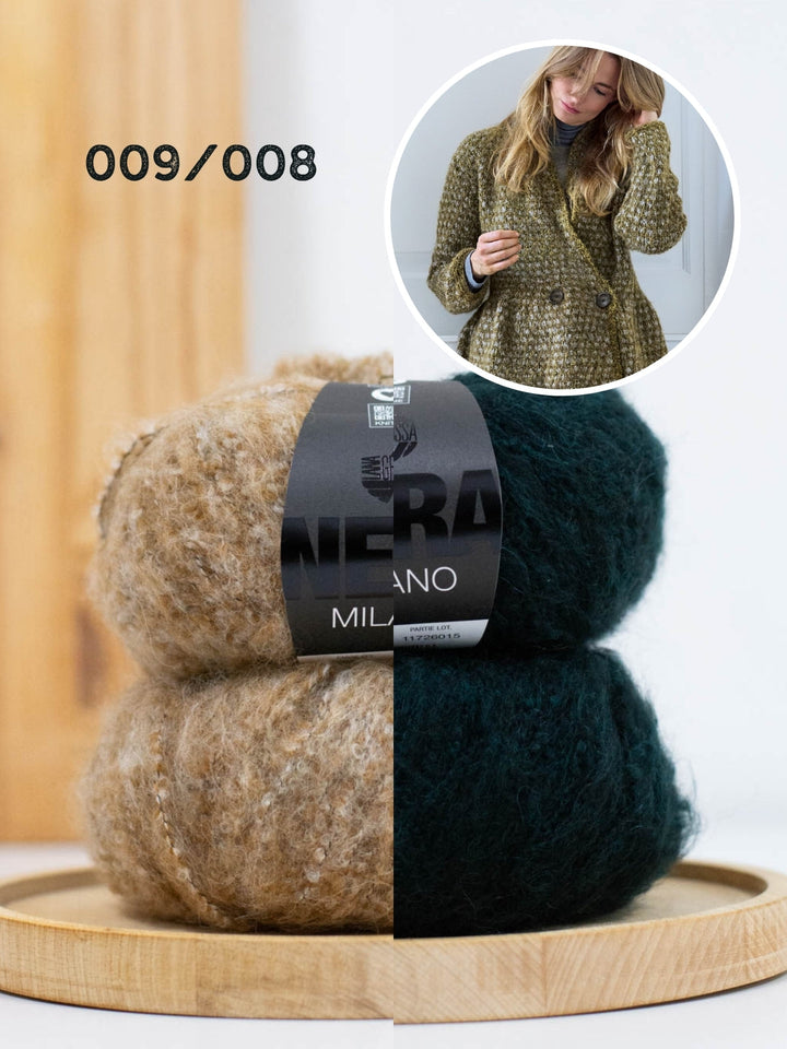 Strickpaket Milano Taillierte Jacke