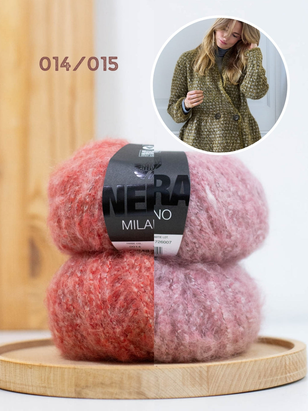 Strickpaket Milano Taillierte Jacke