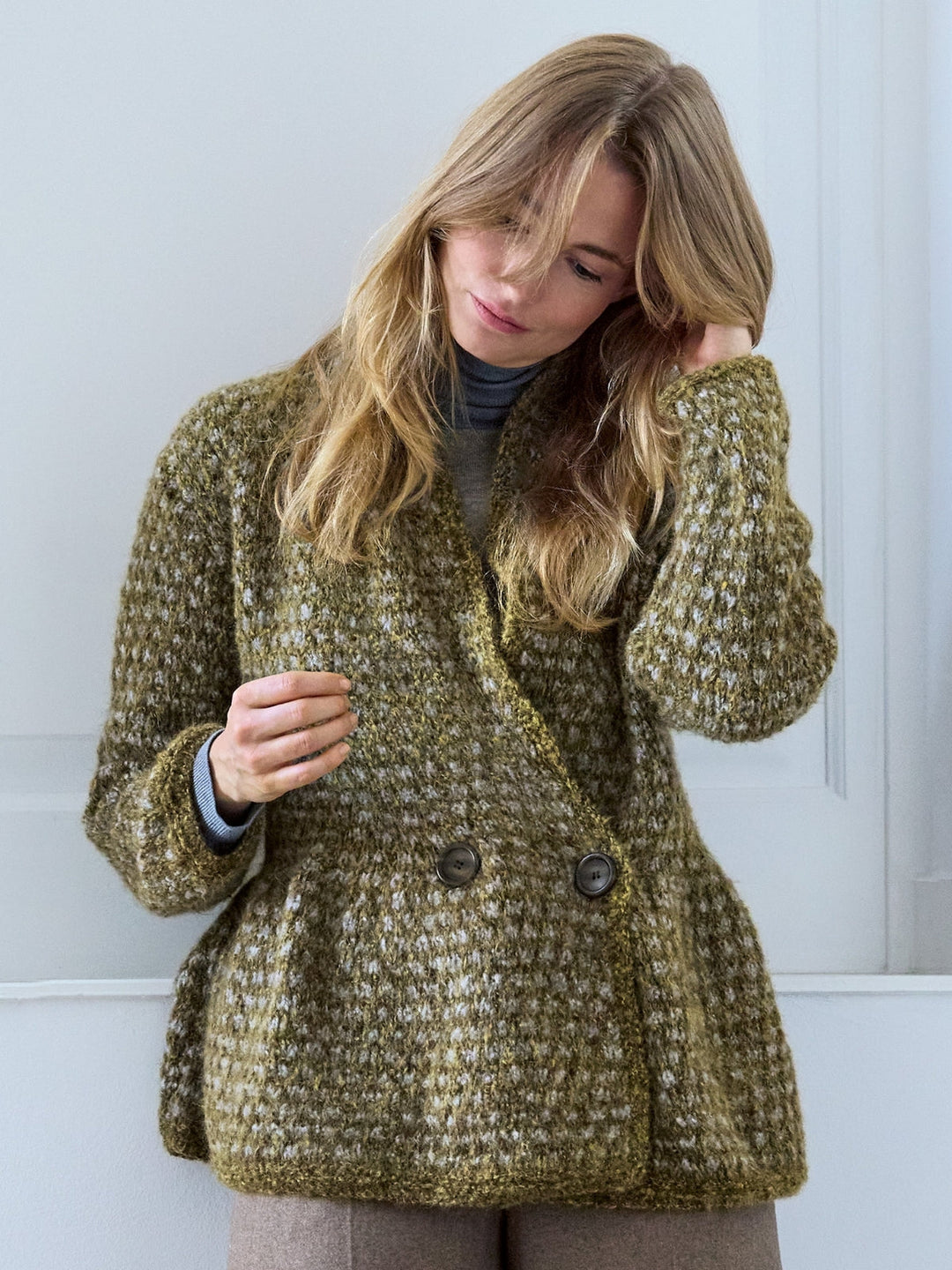 Strickpaket Milano Taillierte Jacke