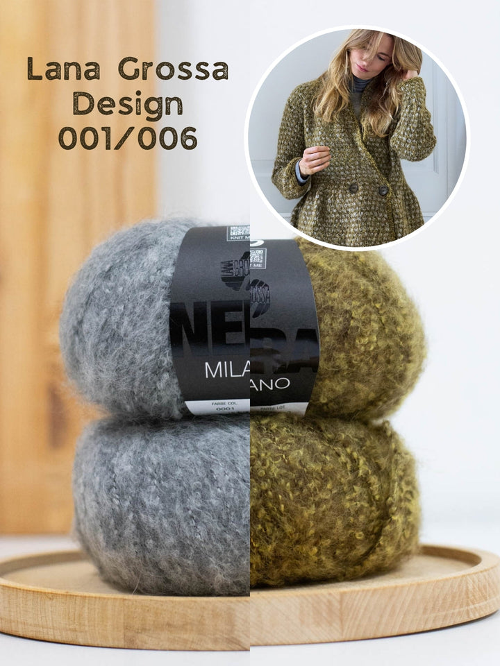 Strickpaket Milano Taillierte Jacke