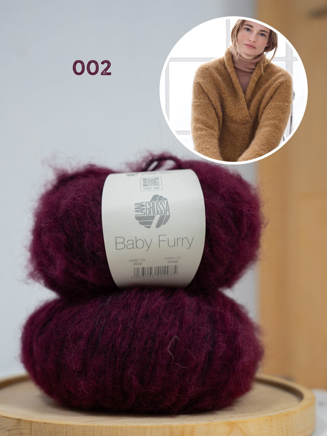 Strickpaket Baby Furry Pullover
