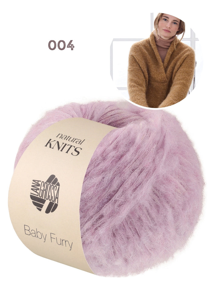 Strickpaket Baby Furry Pullover