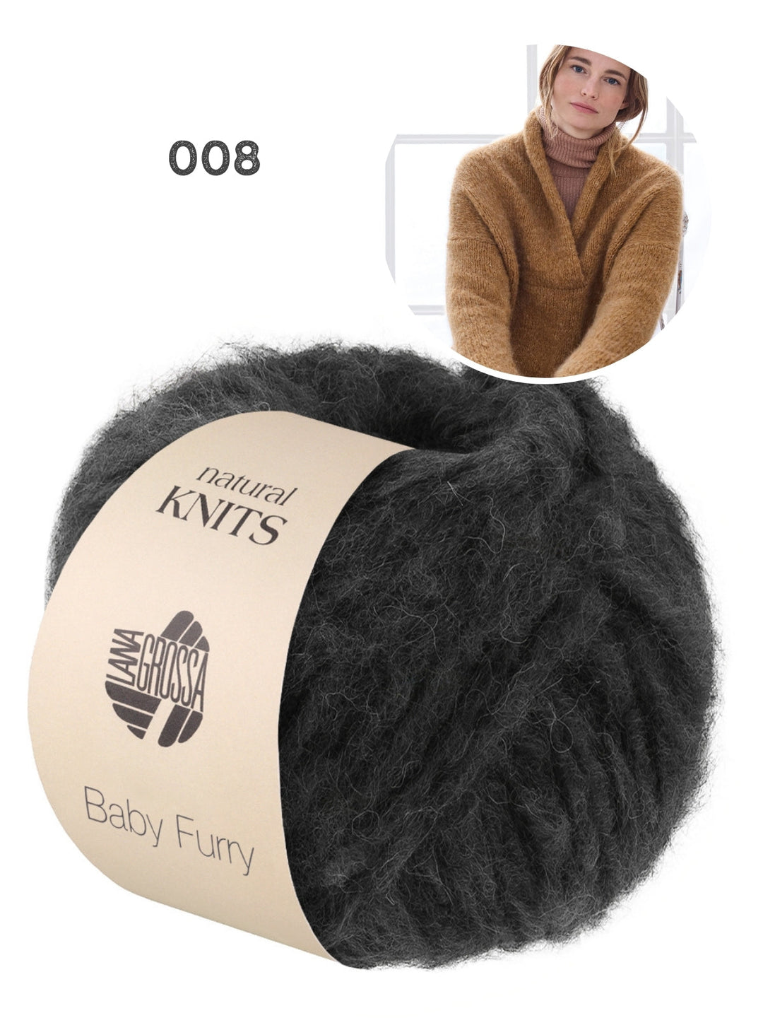 Strickpaket Baby Furry Pullover
