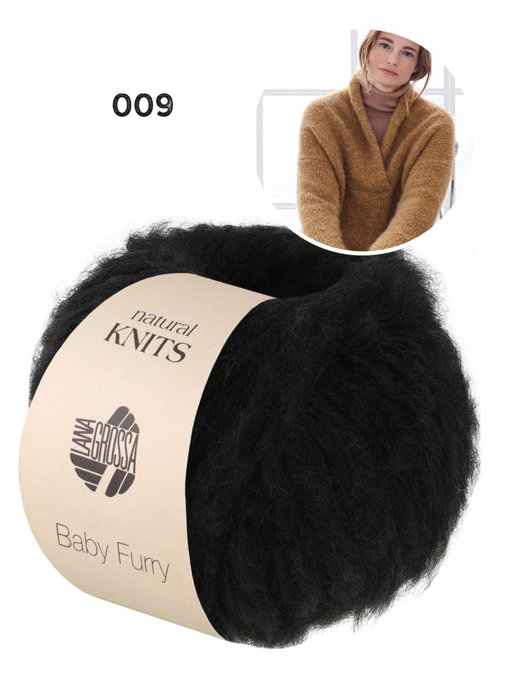Strickpaket Baby Furry Pullover