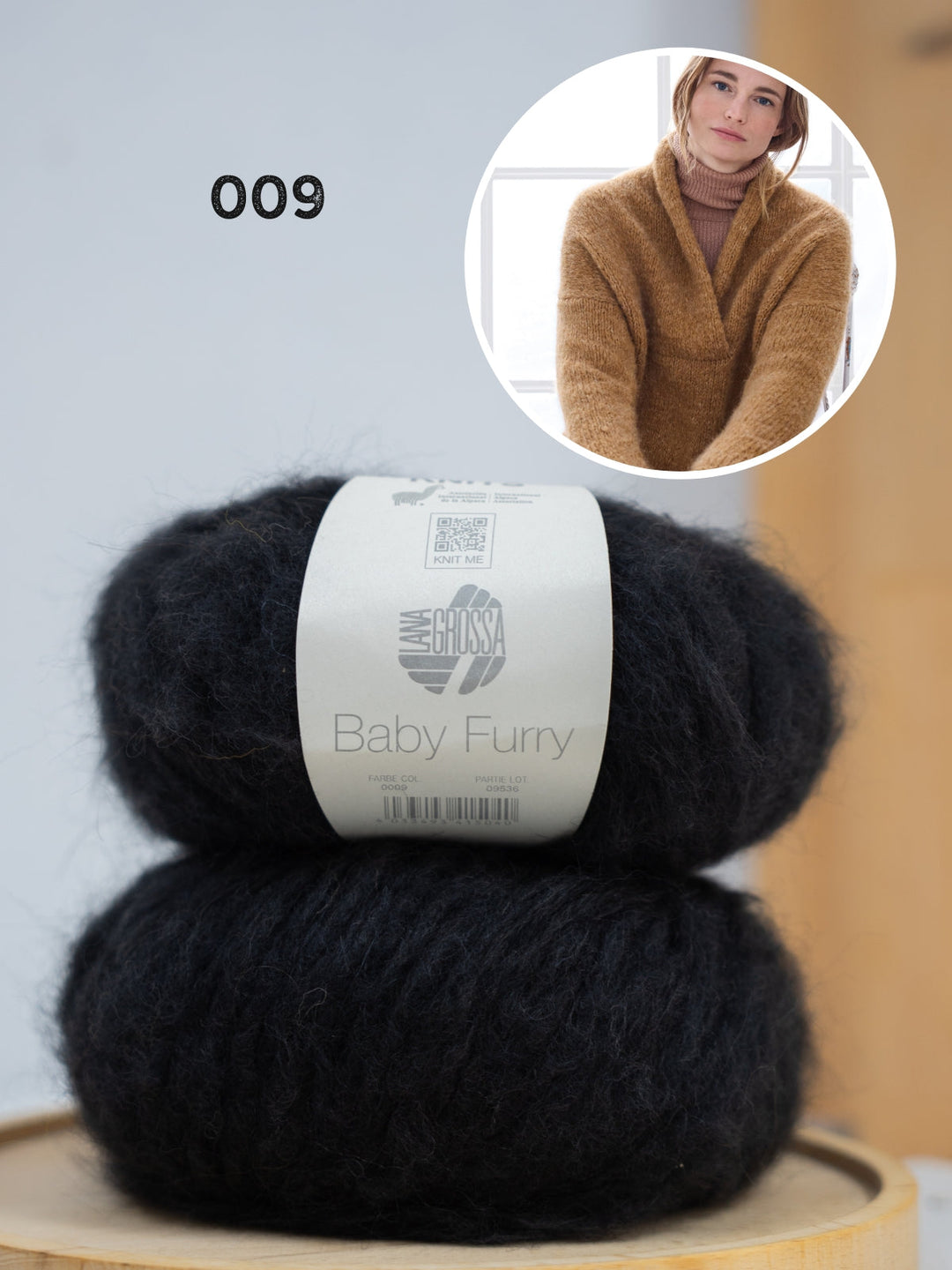 Strickpaket Baby Furry Pullover