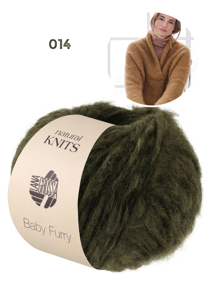 Strickpaket Baby Furry Pullover