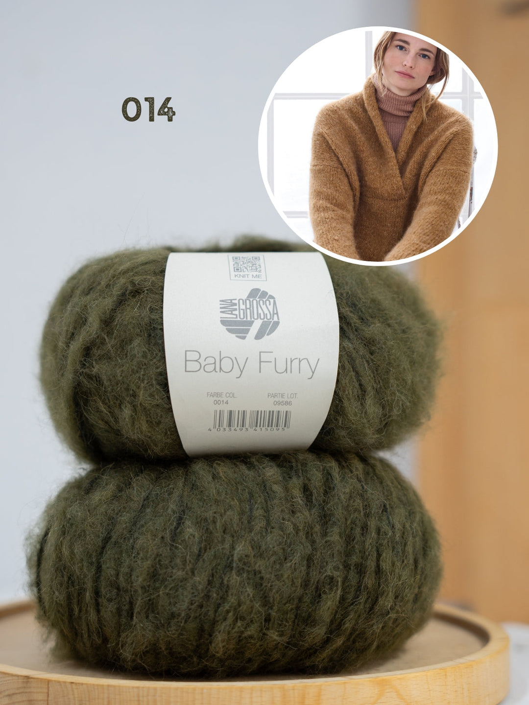 Strickpaket Baby Furry Pullover