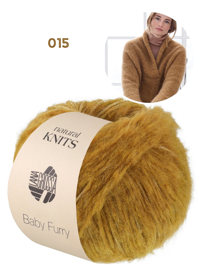Strickpaket Baby Furry Pullover