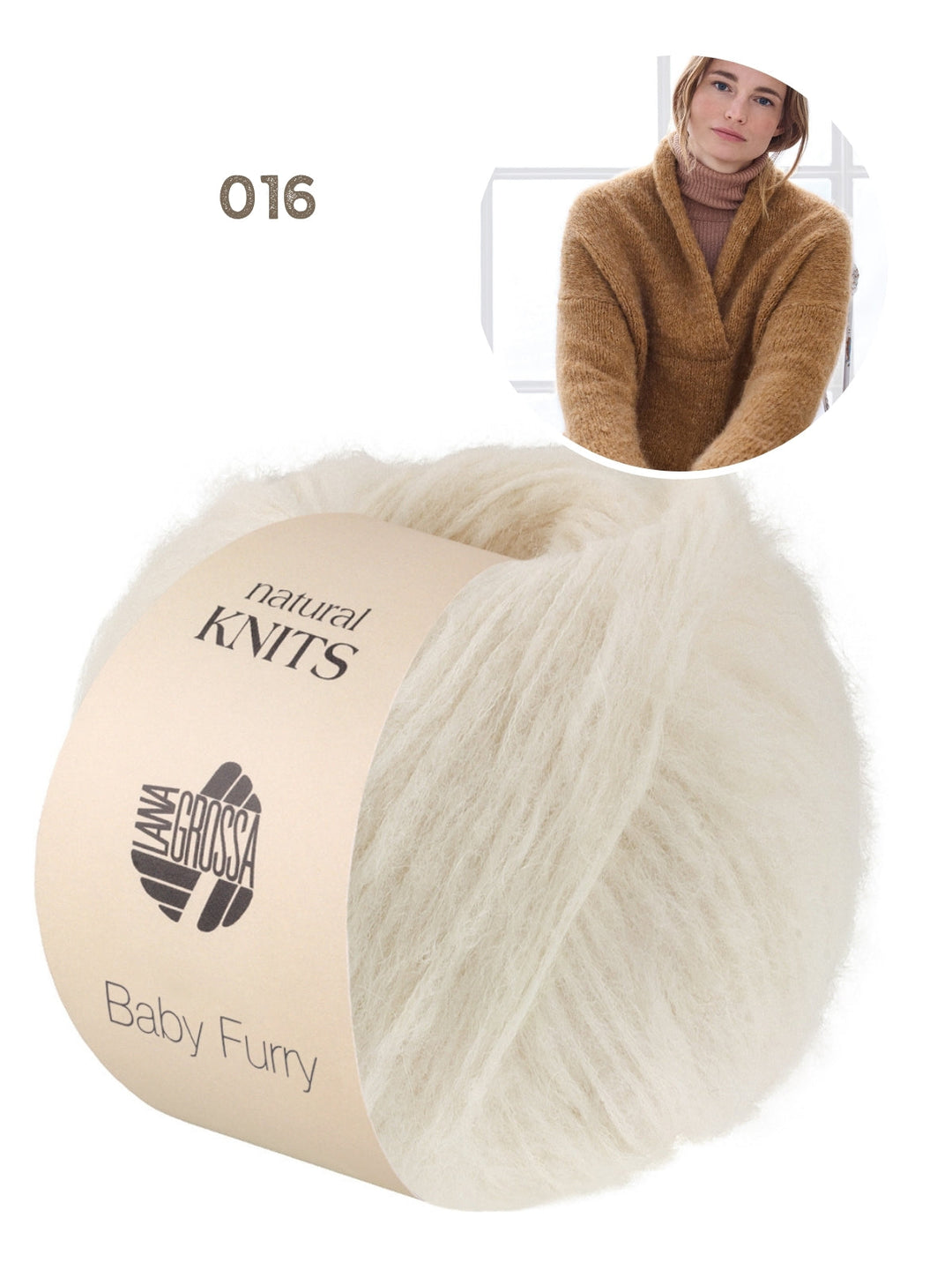 Strickpaket Baby Furry Pullover