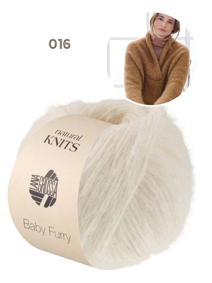 Strickpaket Baby Furry Pullover