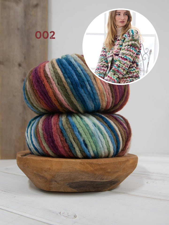 Strickpaket Crazy Jacke