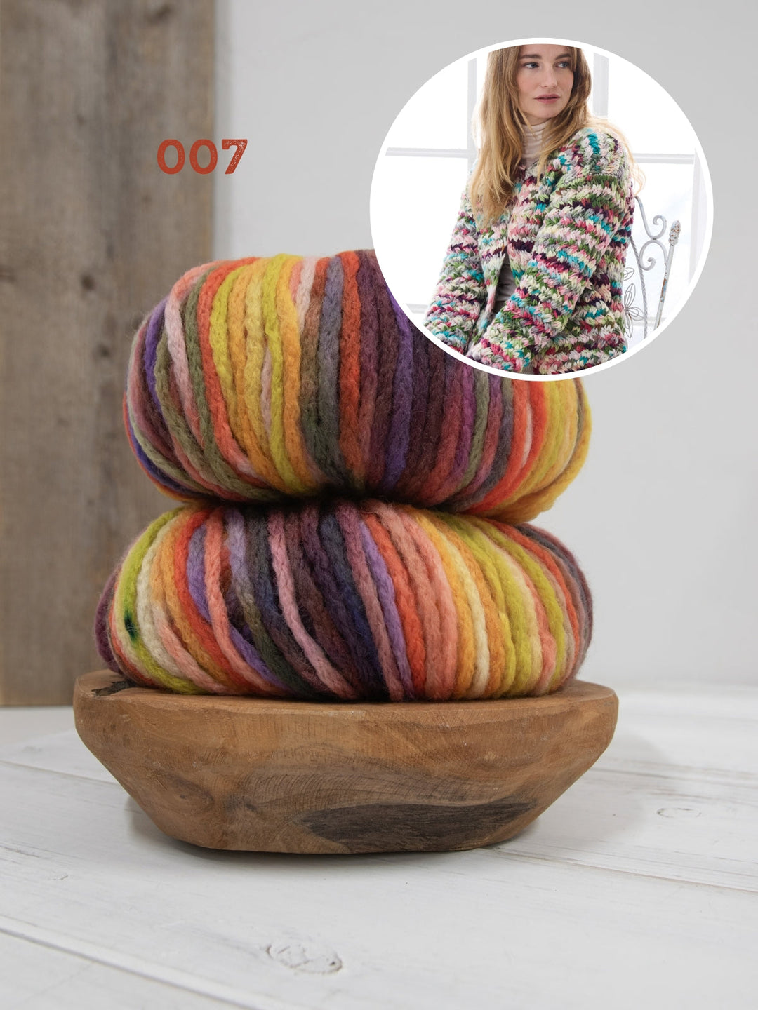 Strickpaket Crazy Jacke