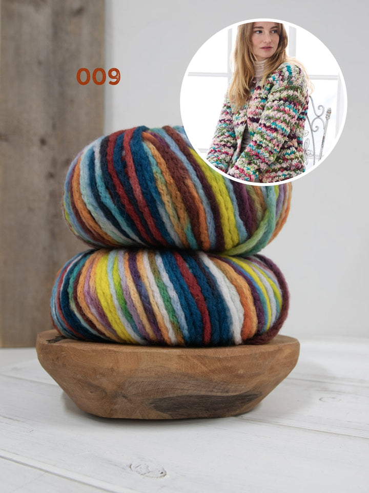 Strickpaket Crazy Jacke