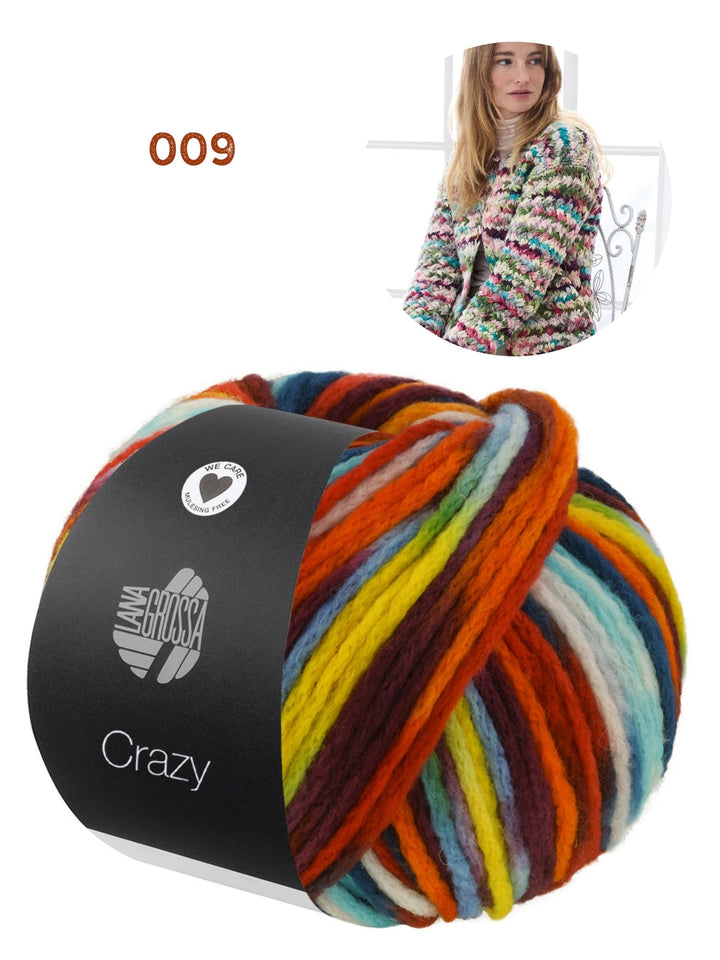 Strickpaket Crazy Jacke