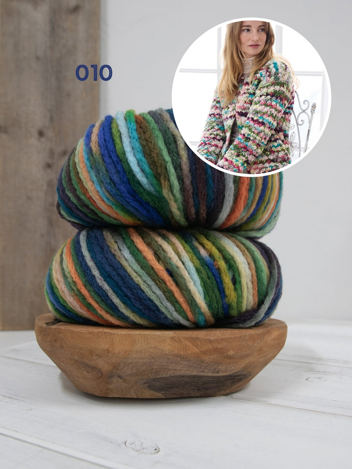 Strickpaket Crazy Jacke