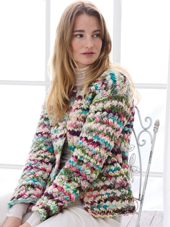 Strickpaket Crazy Jacke