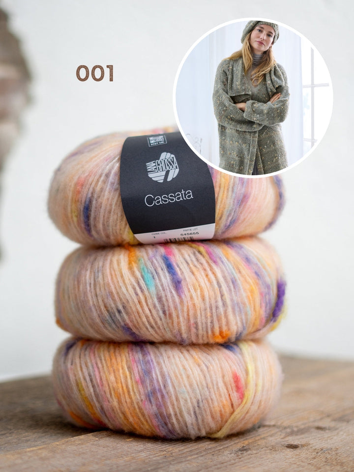 Strickpaket Cassata Mantel