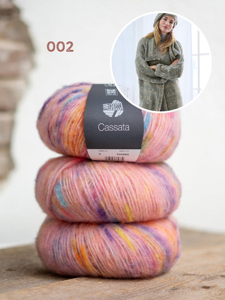 Strickpaket Cassata Mantel
