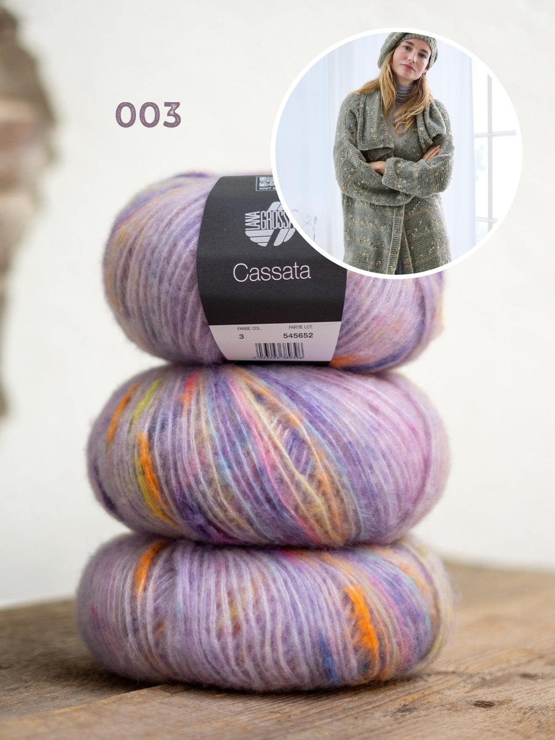 Strickpaket Cassata Mantel