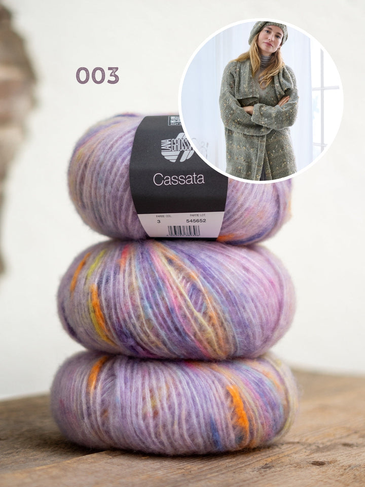 Strickpaket Cassata Mantel