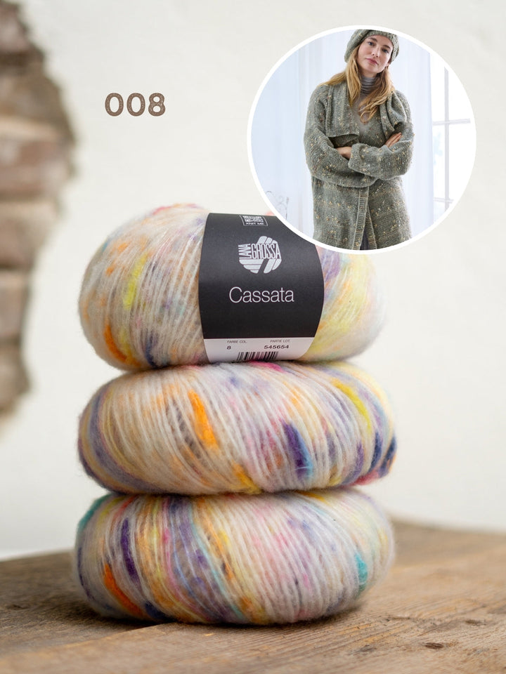 Strickpaket Cassata Mantel