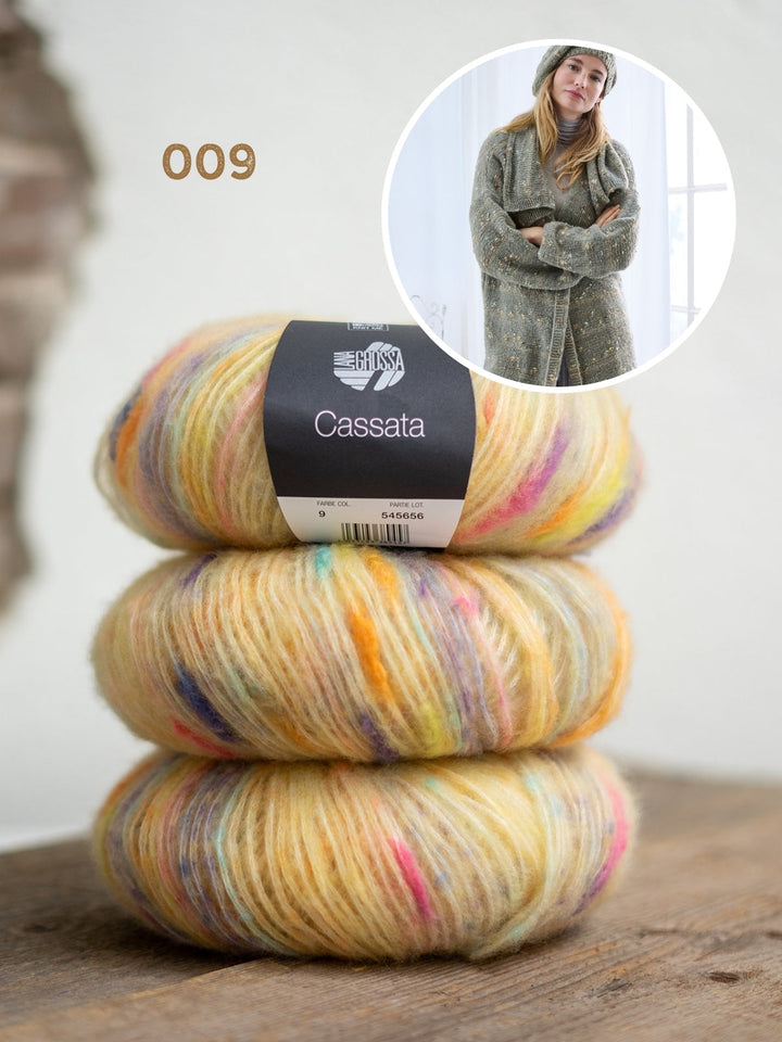Strickpaket Cassata Mantel
