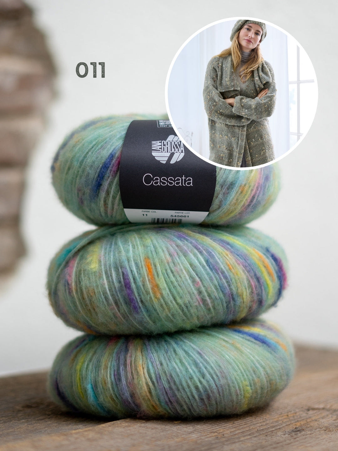 Strickpaket Cassata Mantel